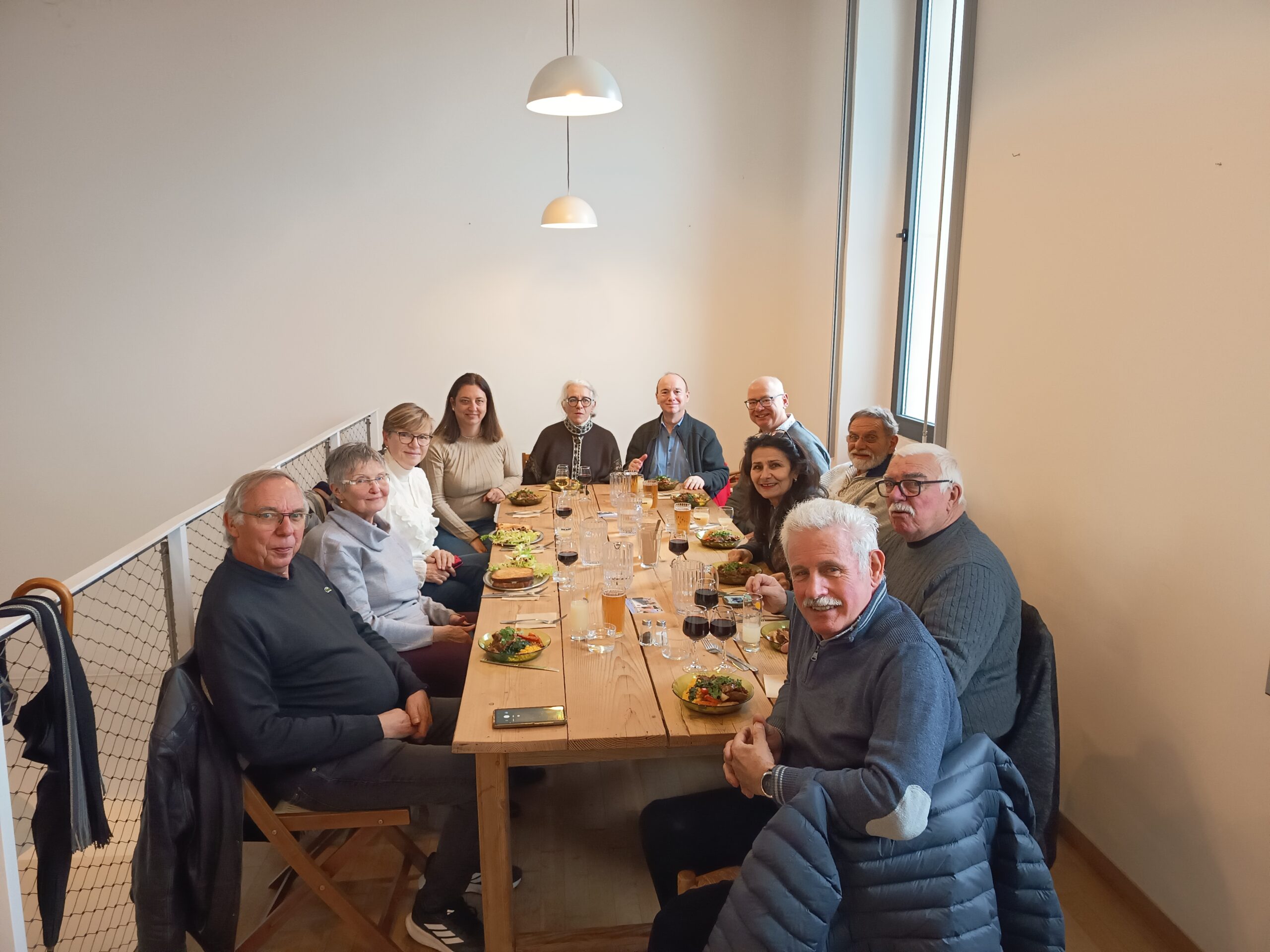repas au fort Saint Jean le 24.01.26 avec les allemands